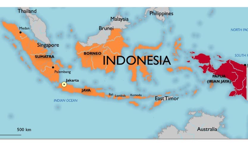 Profil Negara Indonesia Lengkap Dengan Wilayah Letak Geografisnya
