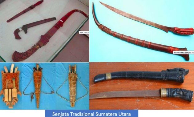 Arca Senjata Tradisional Guna Surat Khabar