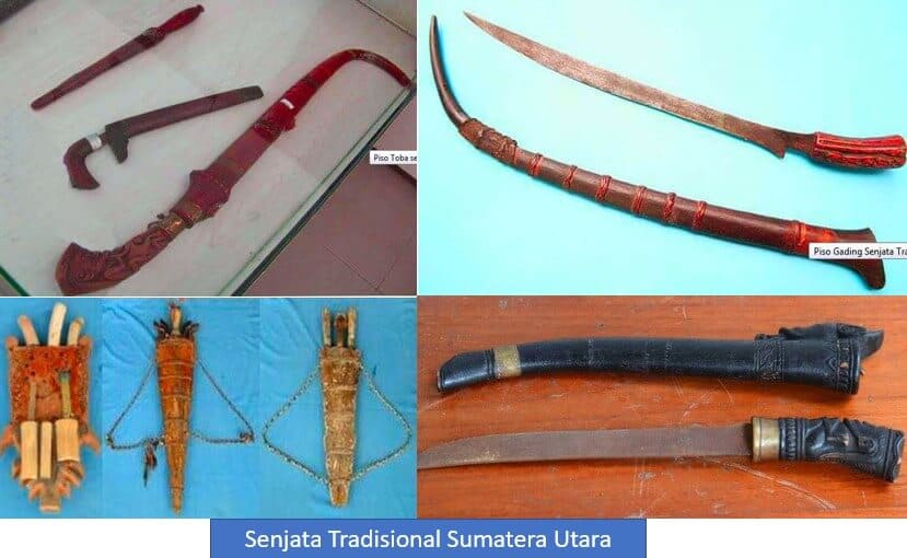Tradisional selatan senjata sumatera 17 Senjata